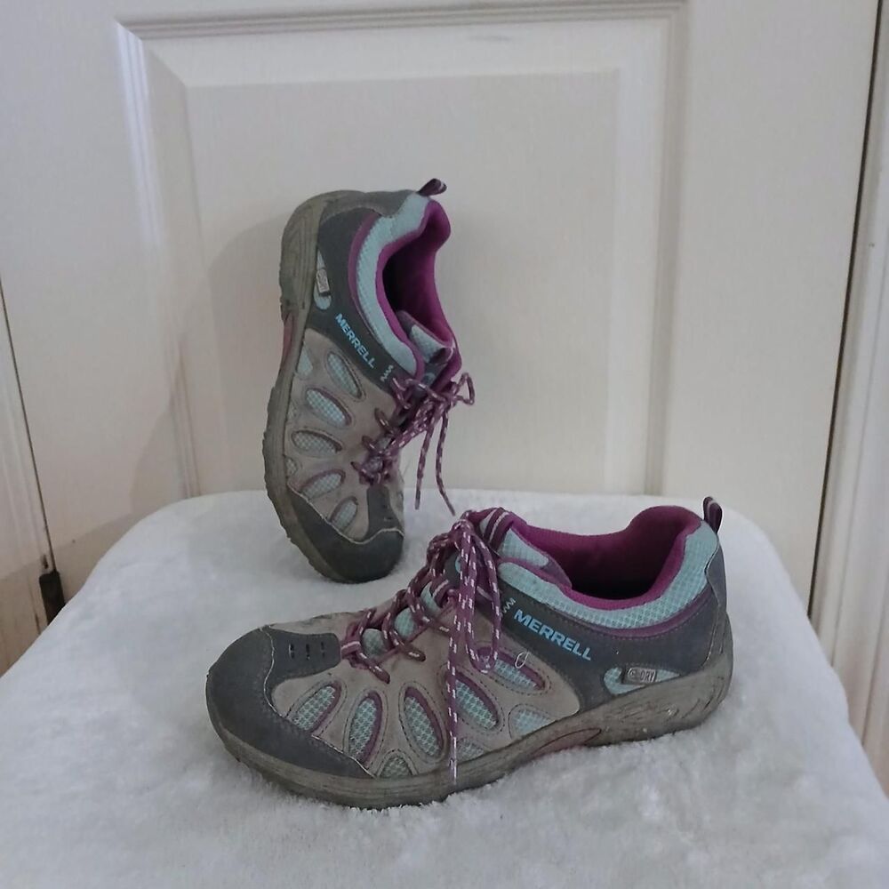 Merrell Chameleon Low Lace WTPF Waterproof Hiking Shoes Y5M W6.5 EU 36 Gorpcore